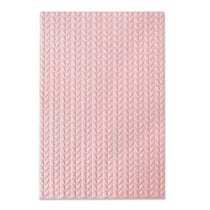 Plaque de gaufrage 3-D Sizzix - Tricot