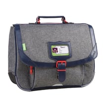 Cartable 35cm Tann's - Chiné Rouge