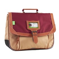 Cartable CP-CE1 35 cm - Iconic - Tann's - Grenat/Sable