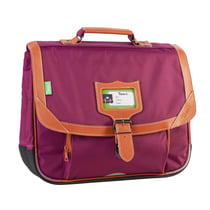 Cartable 35cm Tann's - « Les Incontournables » Prune