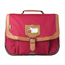 Cartable 38cm Tann's - Canvas Rose - 2 compartiments