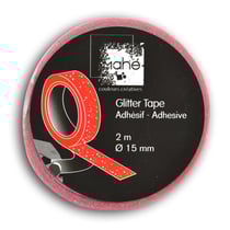 masking tape Glitter 2m - Rose Fluo - Toga