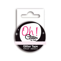 Glitter tape 2m - Rose pastel