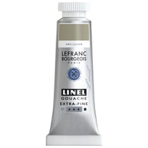 Tube de 14 ml de gouache Lefranc Bourgeois - Linel - Extra-fine - Gris lichen - Nuance 846