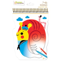 Carnet de coloriage Graffy Nimo - Escargot