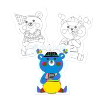 Carnet de coloriage Graffy Nimo - Ours