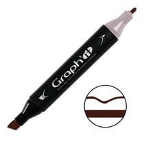Marqueur Graph'it - Wengé - N°3190
