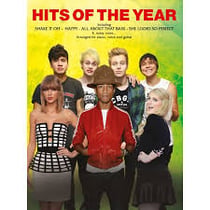 Hits of the year 2014 piano, voix, guitare
