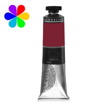 Peinture à l'huile Sennelier - Extra-fine - 40 ml - n°639 pourpre carmin