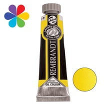 Huile extra fine S4 - 15ml - Jaune cadmium moyen - Rembrandt