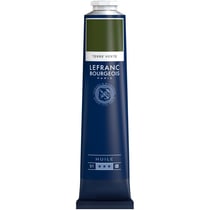 Tube de 150 ml - Peinture à l'huile Lefranc Bourgeois - Terre verte jaunâtre 483 - Fine