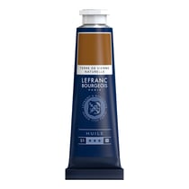 Huile fine Lefranc Bourgeois - 40 ml - terre sienne naturelle