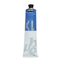 Tube 200 ml de peinture à l'huile Pébéo Studio - XL - bleu caeruleum - Fine