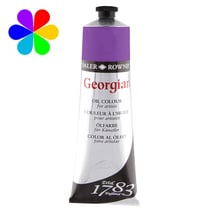 Tube 225 ml de peinture à l'huile Daler Rowney - Georgian - violet de cobalt