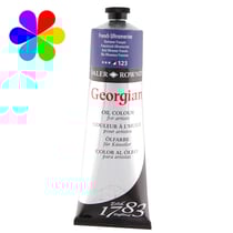 Tube 225 ml de peinture à l'huile Daler Rowney - Georgian - outremer français