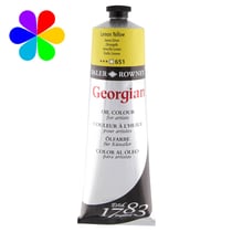 Tube 225 ml de peinture à l'huile Daler Rowney - Georgian - jaune citron