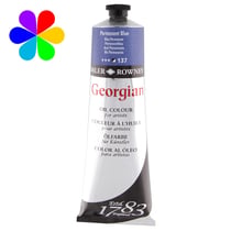 Tube 225 ml de peinture à l'huile Daler Rowney - Georgian - bleu permanent