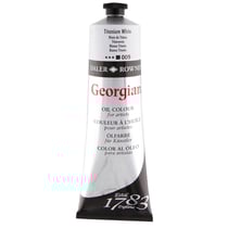 Tube 225 ml de peinture à l'huile Daler Rowney - Georgian - blanc titane - Fine