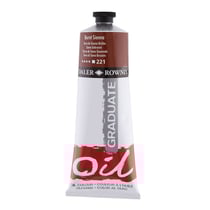 Peinture à l'huile - Graduate - 200ml - terre de Sienne brûlée