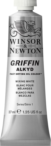 Peinture à l'huile - Griffin - 37ml - blanc pour mélange