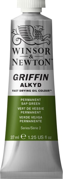Peinture à l'huile - Griffin - 37ml - vert vessie permanent