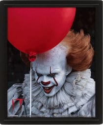 IT Pennywise - Cadre 3D lenticulaire