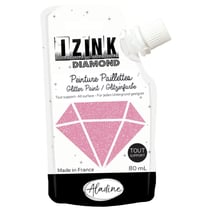 Peinture Izink Diamond - 80 ml - rose pastel