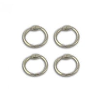 Jeu de 4 anneaux de reliure grand modèle