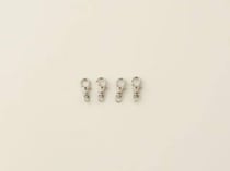 Jeu de 4 petits mousquetons