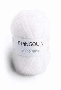 Kit 10 pelotes First neige - Pingouin - Pelote de fil à tricoter