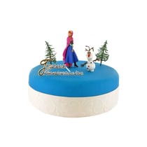 Kit Décor gâteau - Anna et Olaf - Gatodéco