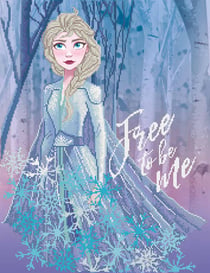 Kit broderie diamant - Diamond Dotz - Reine des neiges Libérée