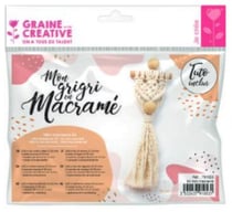 Kit mon grigri en macramé Graine Créative