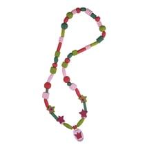 Kit perles en bois - Étoiles Magiques Mauves