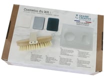 Kit savons marbres + brosse en bois - Graine Créative
