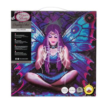 Kit tableau broderie diamant - Crystal Art - 30 x 30cm - Anne Stokes Tisseuse