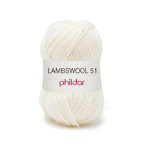 Lambswool 51  Écru - Phildar - Pelote de fil à tricoter