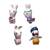 Figurine Lapins Crétins - anti stress