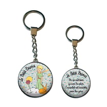 Porte-clés Enesco - Le Petit Prince - Motif rose