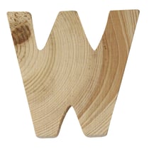 LETTRE BOIS 5CM W LETTRE BOIS 5CM W