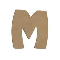 M MAJUSCULE 8CM - EPAIS 6MM LETTRE MAJUSCULE M 8CM
