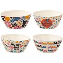4 bols Aloha Hawai Lilo et Stitch
