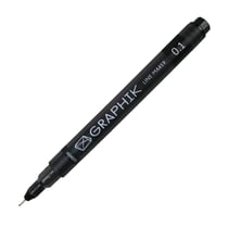 Graphik Line maker Derwent - 0.1 mm - Noir