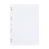 Feuilles Simples OXFORD # A4 perforées - 400 pages - grands carreaux 