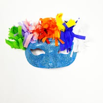 Masque - loup simple à décorer