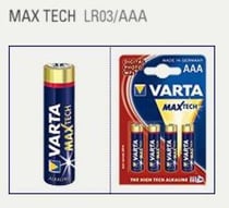 Varta Piles de Rechange Alkaline AAA 1.5V Longlife 4 Pièces
