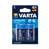 2 piles Longlife Power LR14 - Varta