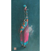 Magnet «La cage aux papillons» Gaëlle Boissonnard - 7.9x5.4cm - Aquarupella
