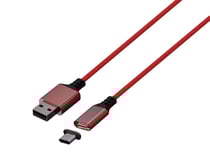 Câble magnétique pour Xbox Series X - Konix - Rouge