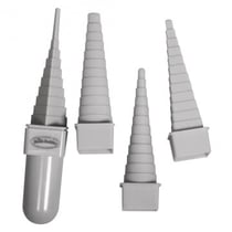 4 mandrins à modeler le fil aluminium
